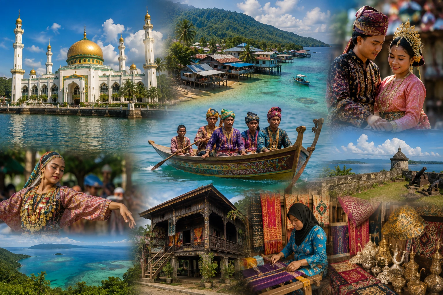 Sulu & Basilan — AI-generated illustration